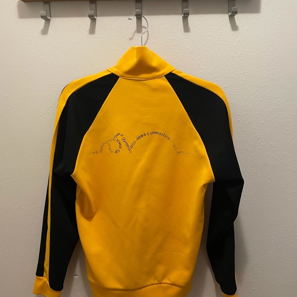 Iowa Gymnastics polyester warm up jacket. - Picture 2 of 4